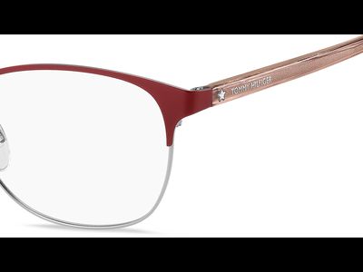 Tommy Hilfiger Brille Damen TOMMY HILFIGER TH 1749 RED Ansicht 3