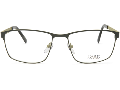 FRAIMS Brille Herren FRAIMS 03-15040-02 Justin, Dunkelgrün/Hellgrün Matt Ansicht 2