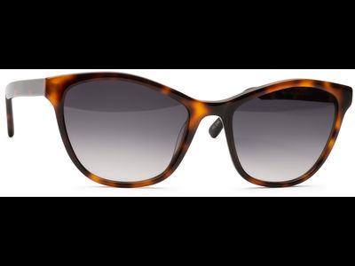 FRAIMS Sun Sonnenbrille Damen FRAIMS 13-08040-01 Tina, Dunkelhavanna glänzend Ansicht 4