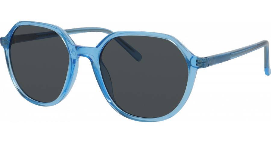 SunRay Sonnenbrille Unisex SunRay 06-47130-02, Blau transparent glänzend  Ansicht 1