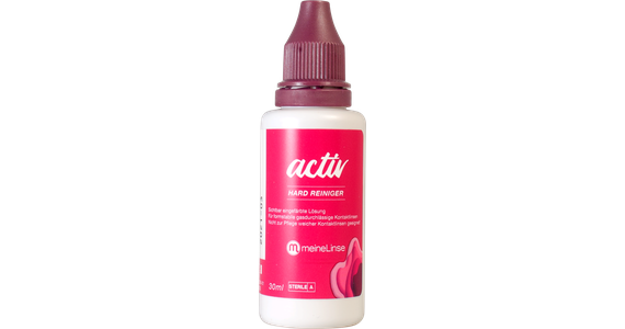 meineLinse activ hard Reiniger Einzelflasche - Ansicht 3