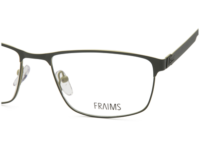 FRAIMS Brille Herren FRAIMS 03-15040-02 Justin, Dunkelgrün/Hellgrün Matt Ansicht 5