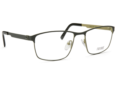 FRAIMS Brille Herren FRAIMS 03-15040-02 Justin, Dunkelgrün/Hellgrün Matt Ansicht 4